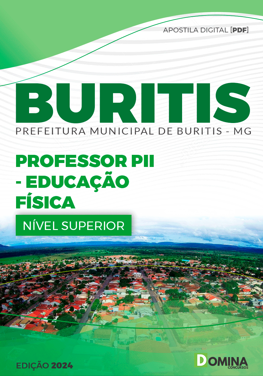 Apostila Prefeitura Buritis MG 2024 Professor PII Educação Física