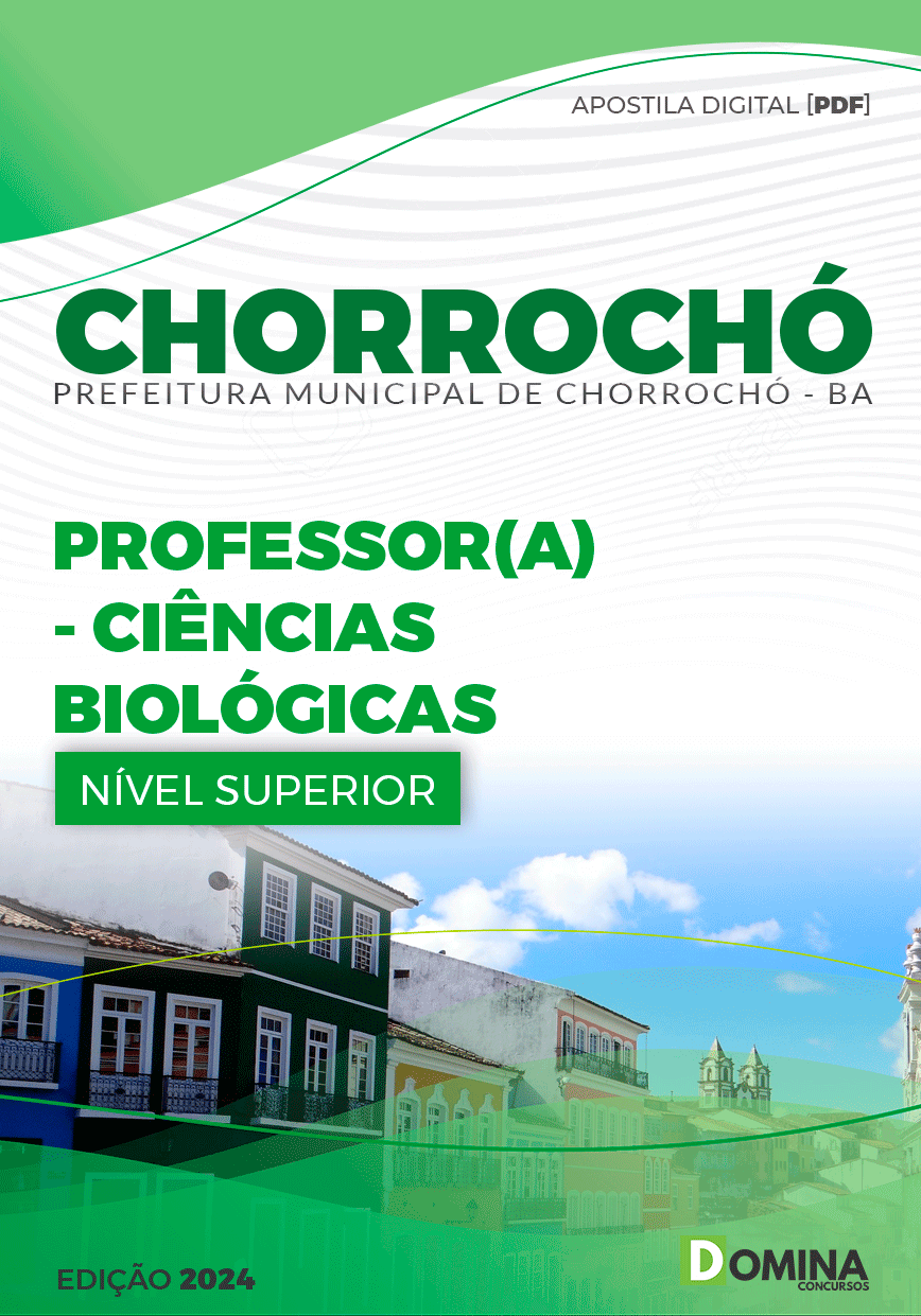 Apostila Prefeitura Chorrochó BA 2024 Professor de Ciências