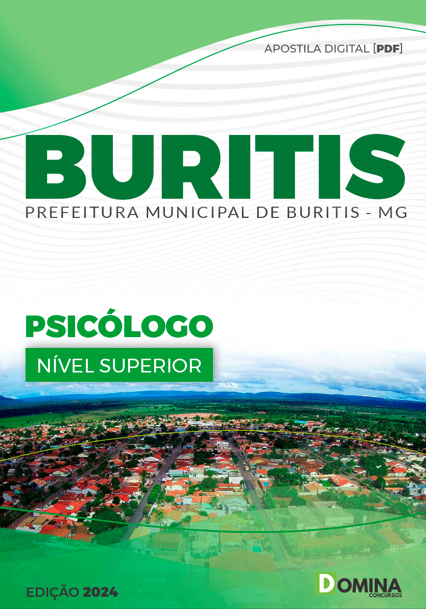 Apostila Prefeitura Buritis MG 2024 Psicólogo