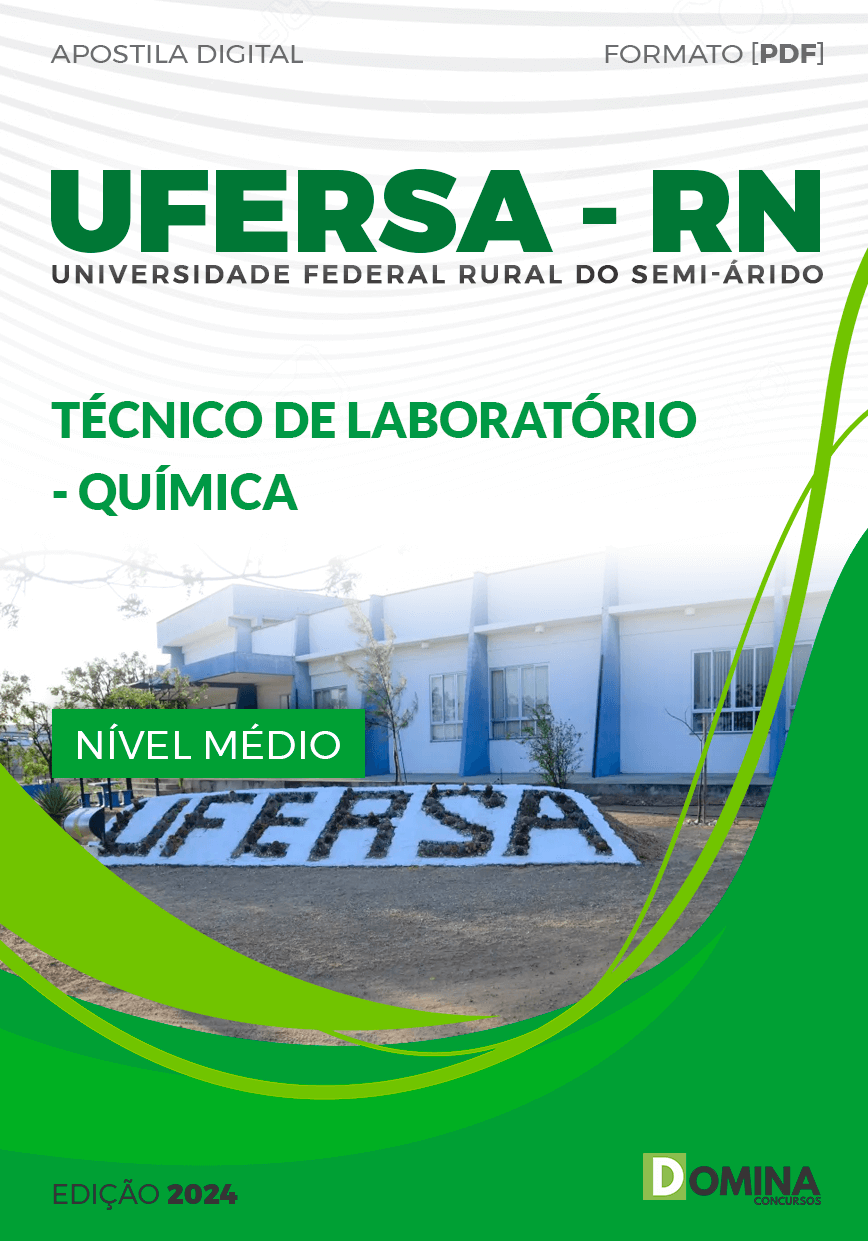 Apostila UFERSA RN 2024 Técnico de Laboratório Química