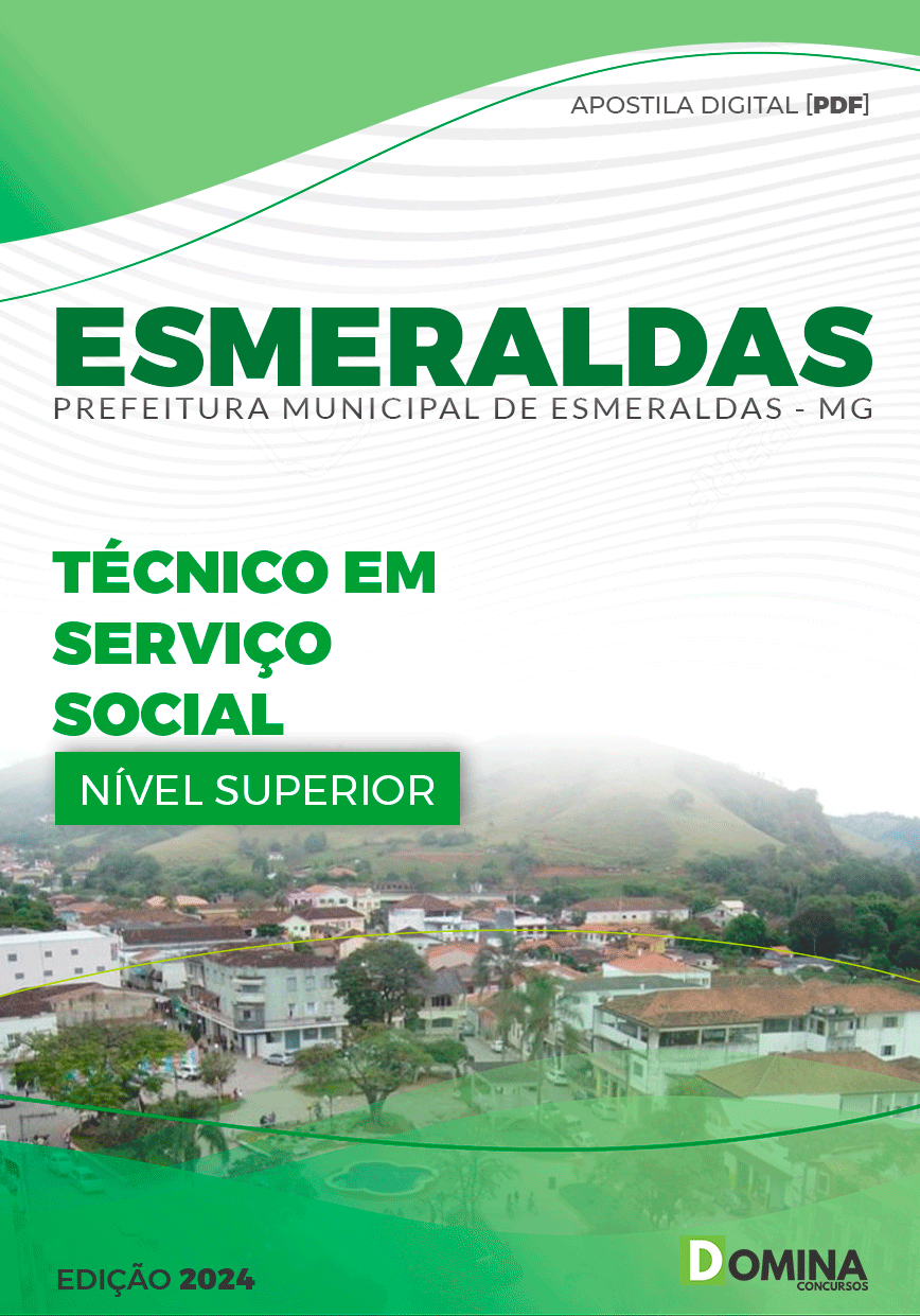 Apostila Pref Esmeraldas MG 2024 Técnico Serviço Social