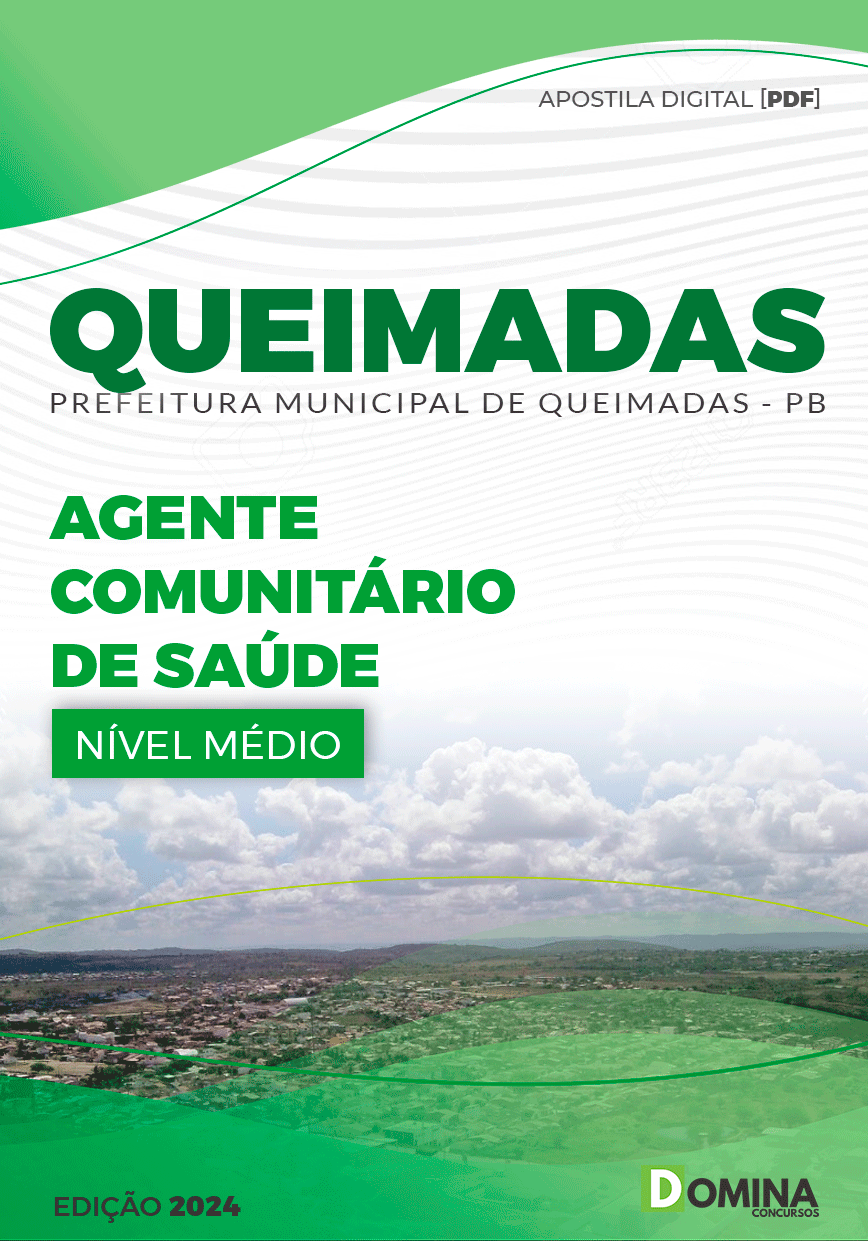 Apostila Queimadas PB 2024 Agente Comunitário De Saúde