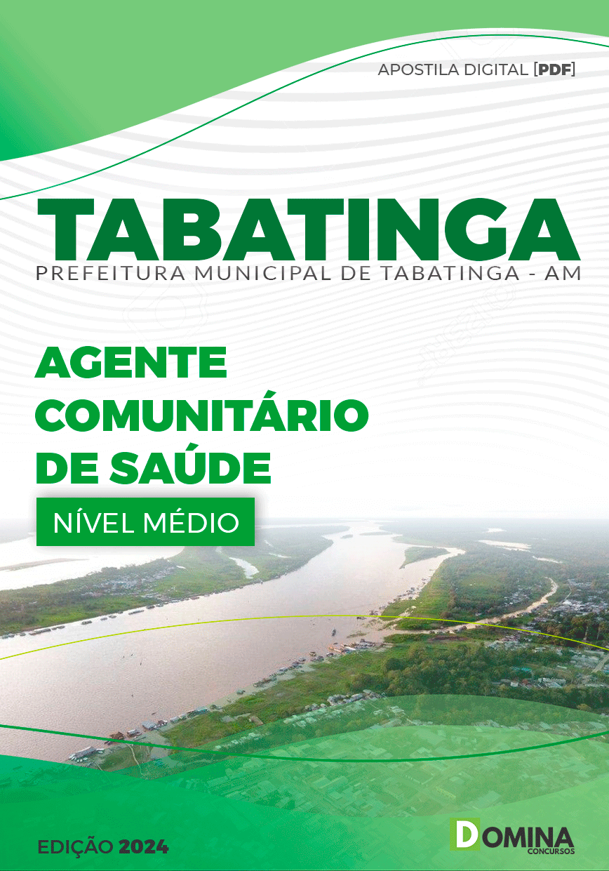 Apostila Tabatinga AM 2024 Agente Comunitário De Saúde