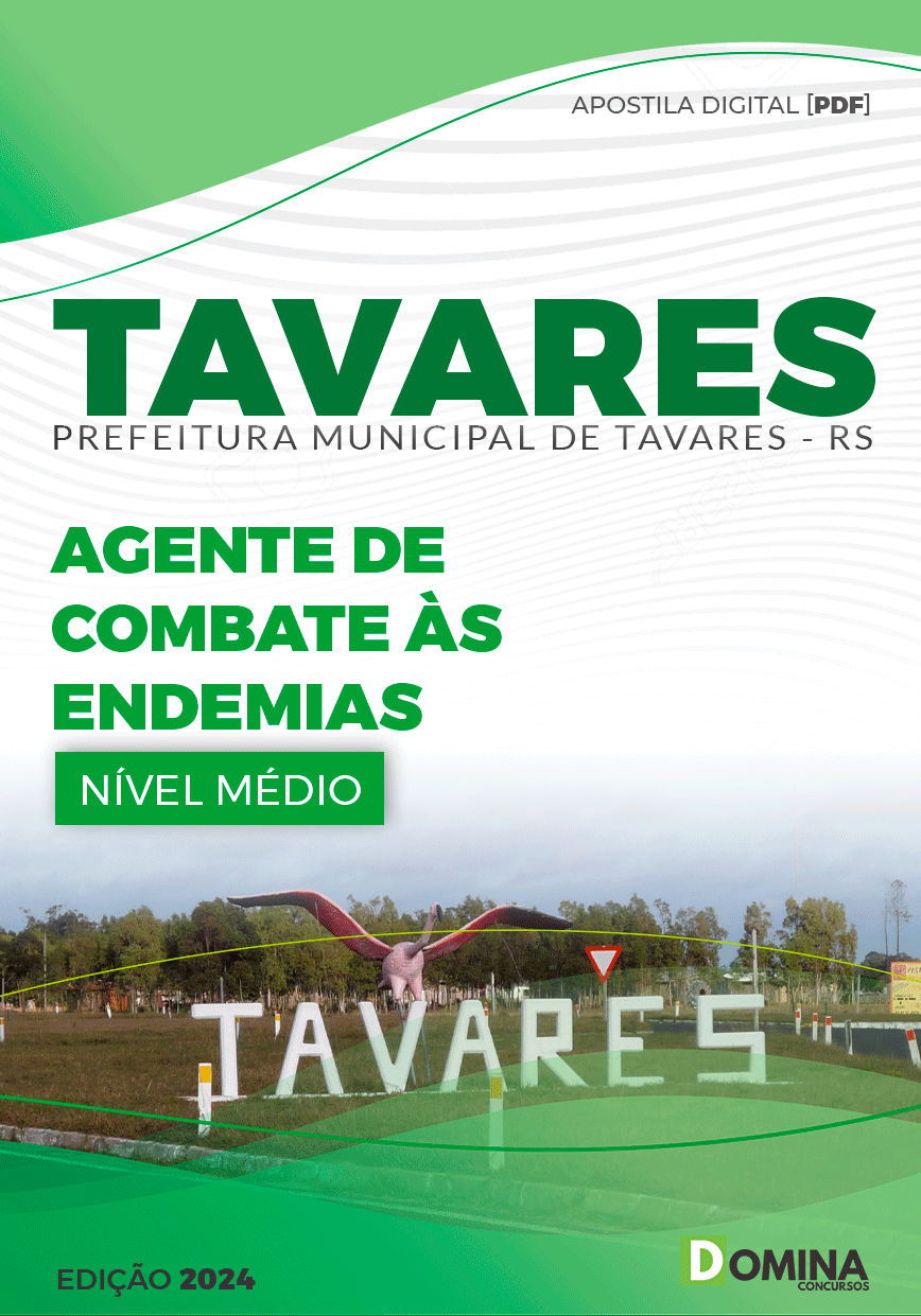 Apostila Prefeitura Tavares RS 2024 Agente De Combate Às Endemias