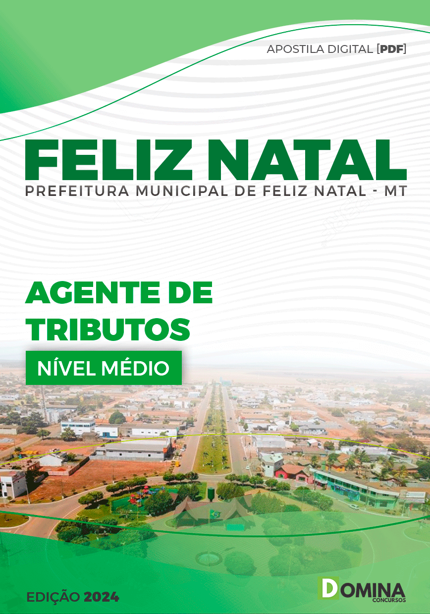 Apostila Feliz Natal MT 2024 Agente de Tributos