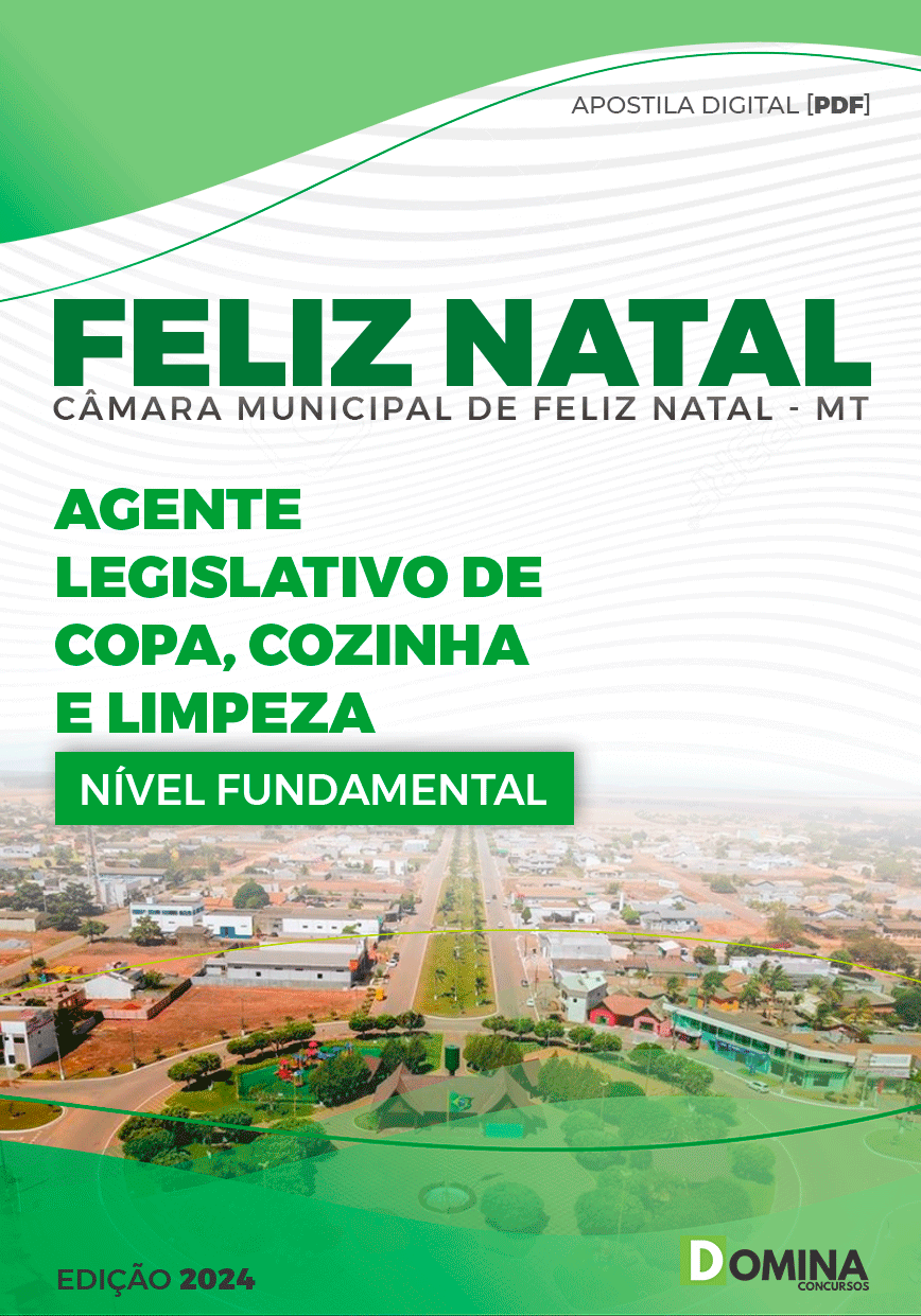 Apostila Feliz Natal MT 2024 Agente Legislativo de Copa