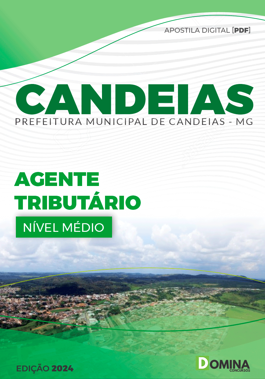 Apostila Agente Tributário Candeias MG 2024