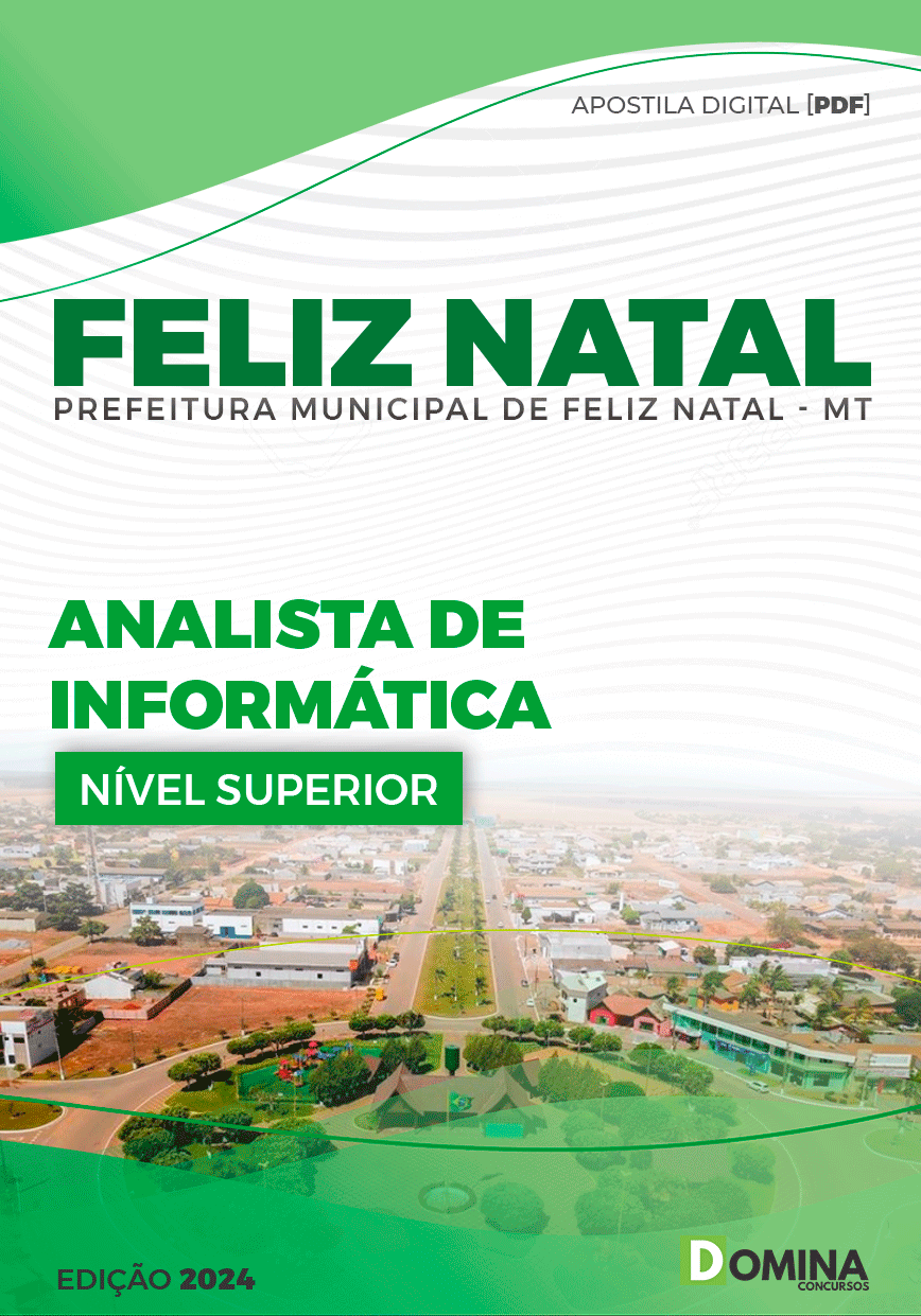 Apostila Feliz Natal MT 2024 Analista de Informática