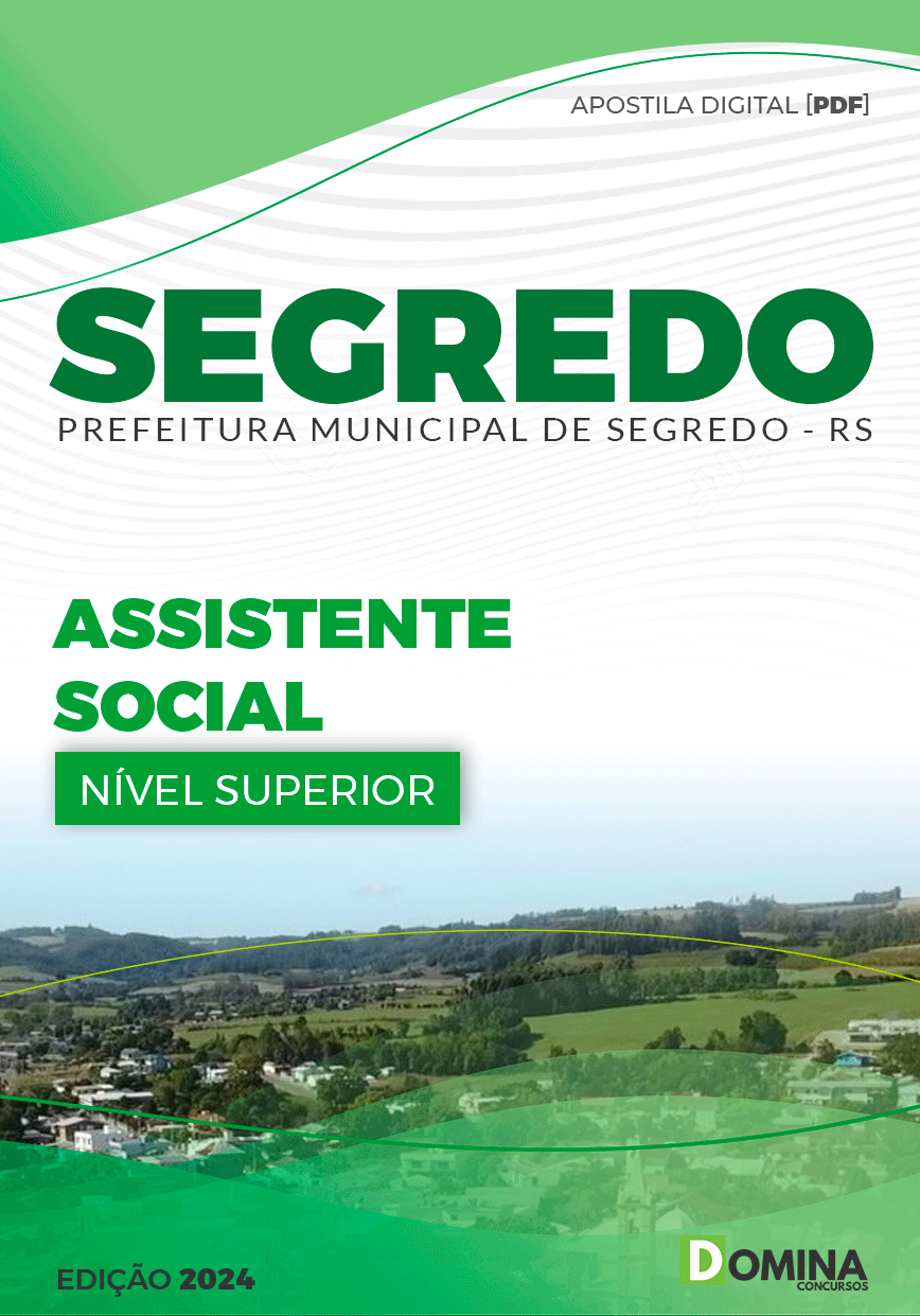 Apostila Segredo RS 2024 Assistente Social