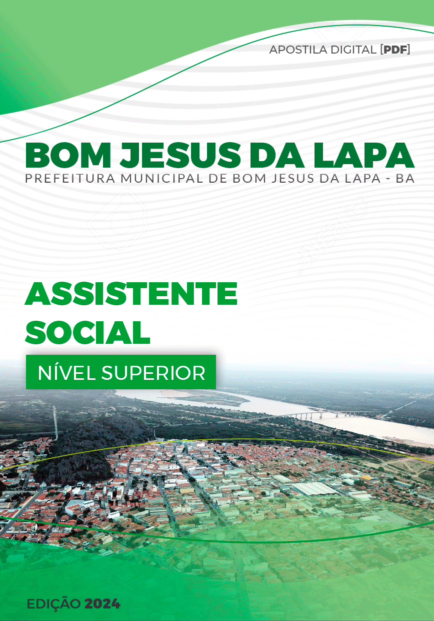 Apostila Assistente Social Bom Jesus da Lapa BA 2024