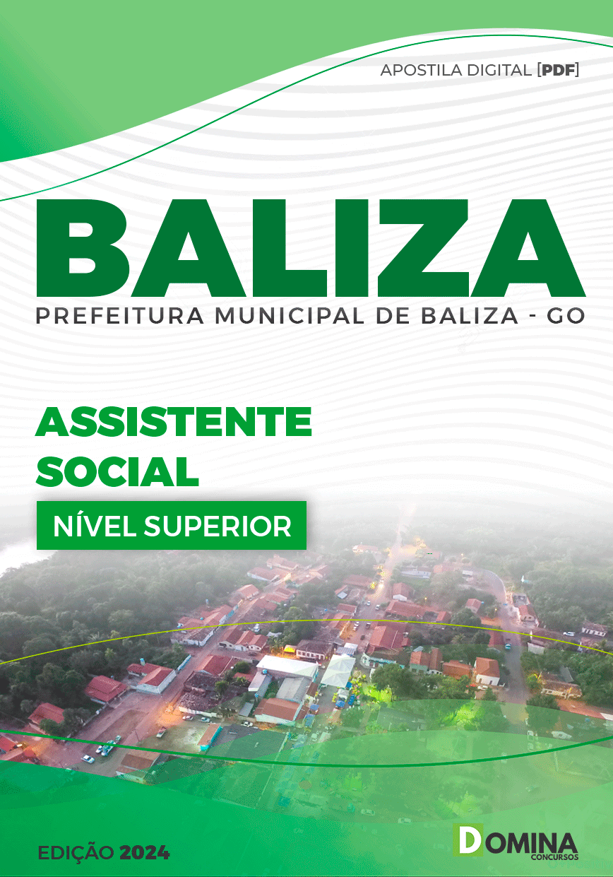 Apostila Assistente Social Baliza GO 2024