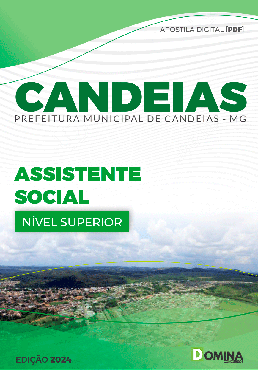 Apostila Assistente Social Candeias MG 2024