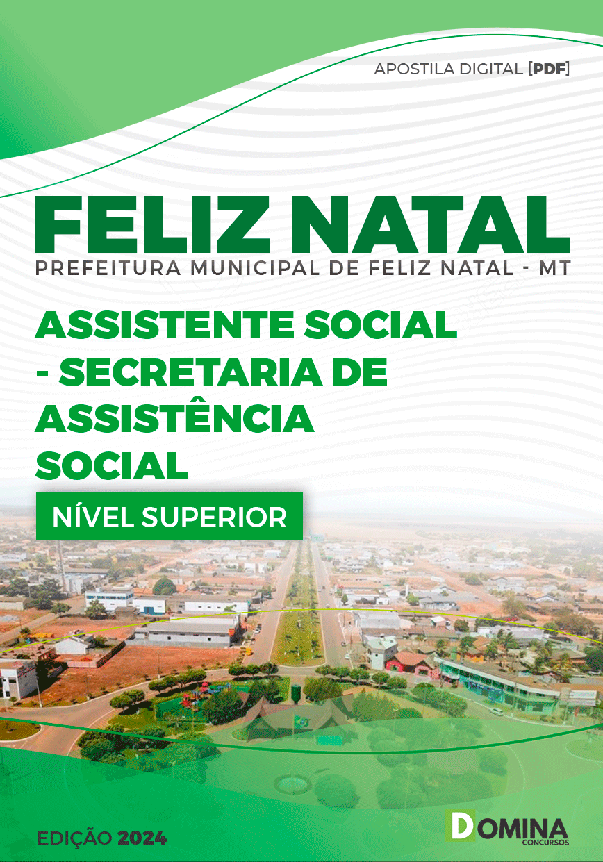 Apostila Feliz Natal MT 2024 Assistente Social