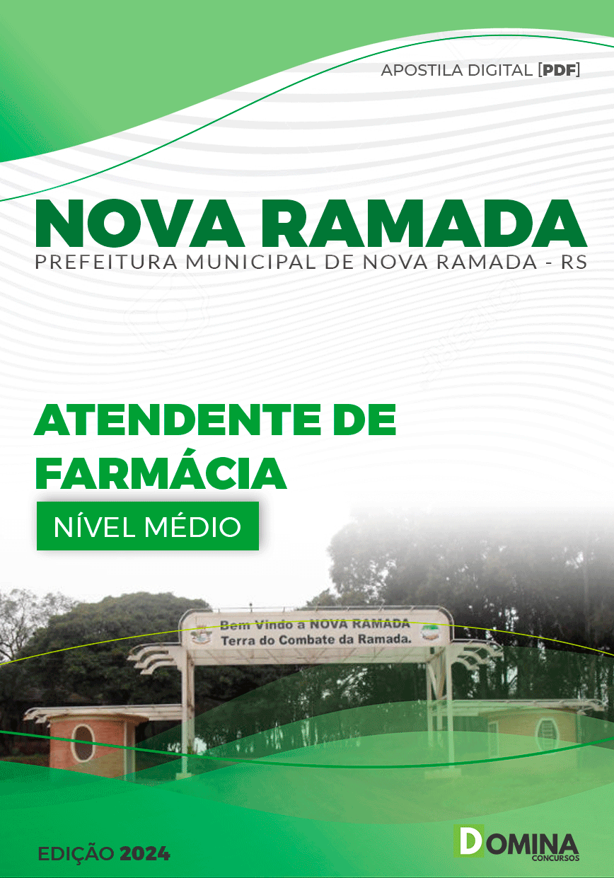 Apostila Atendente de Farmácia Nova Ramada RS 2024