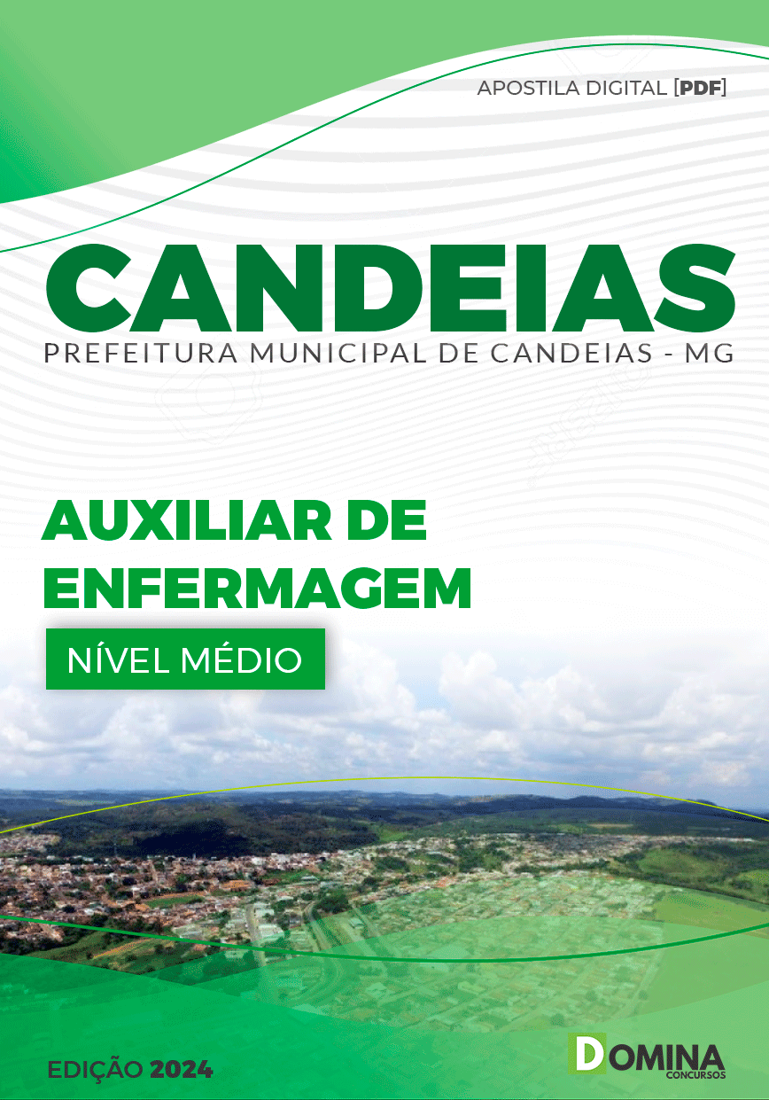 Apostila Auxiliar de Enfermagem Candeias MG 2024