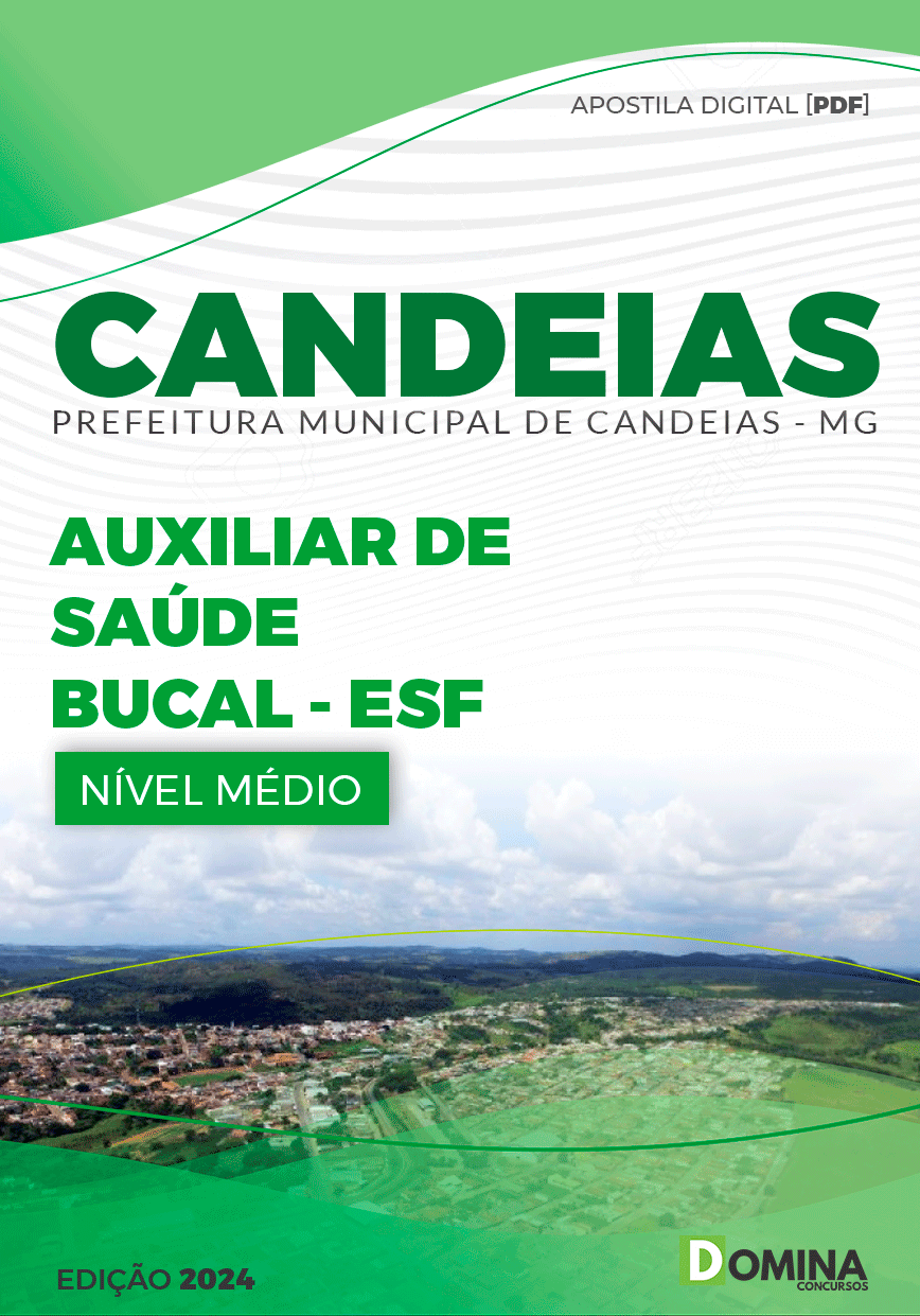 Apostila Auxiliar de Saúde Bucal ESF Candeias MG 2024