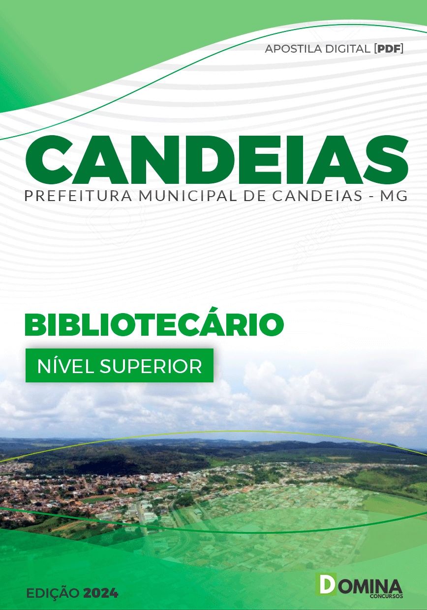 Apostila Bibliotecário Candeias MG 2024