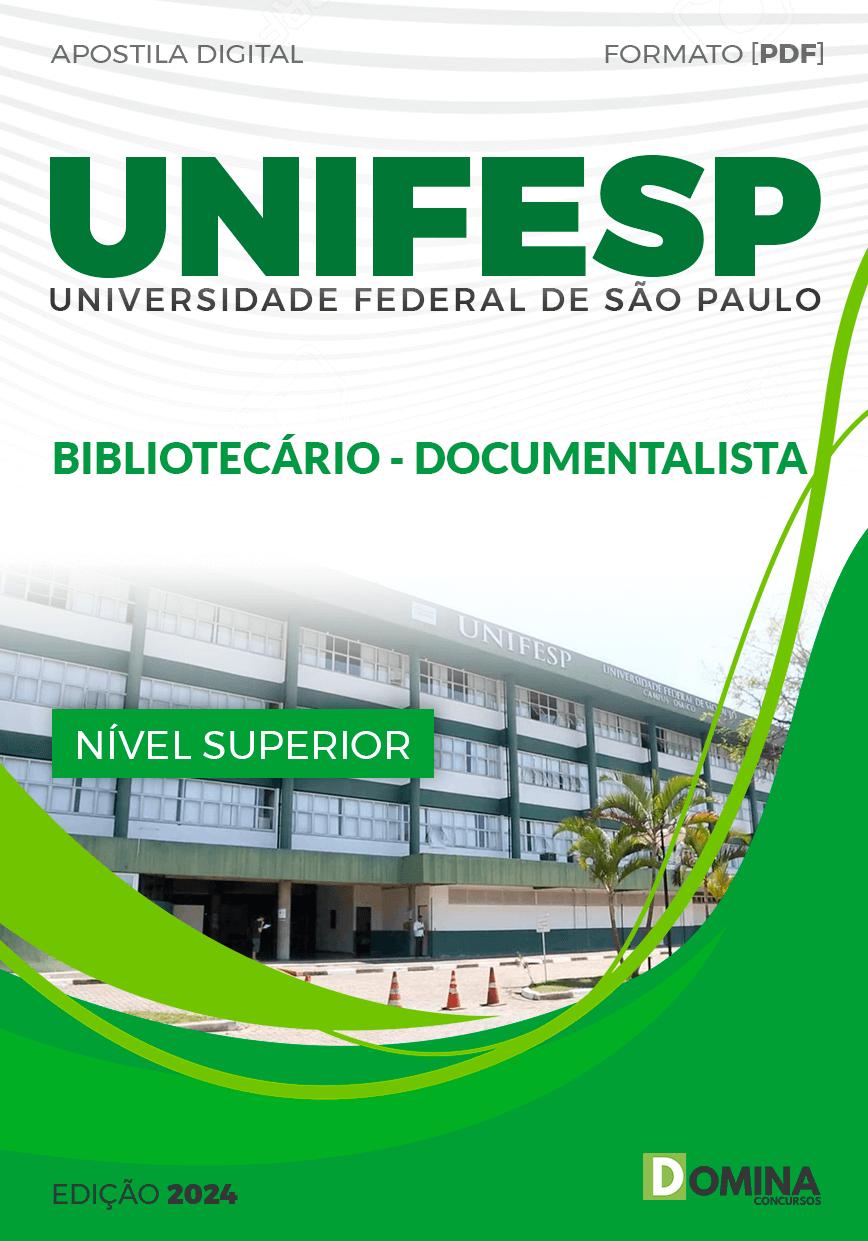 Apostila UNIFESP 2024 Bibliotecário Documentalista