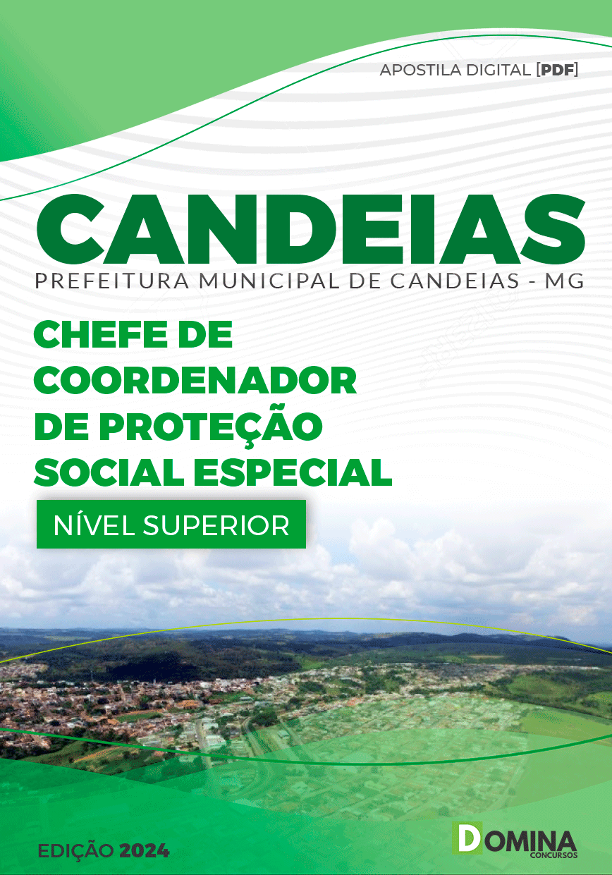 Apostila Chefe de Proteção Social Especial Candeias MG 2024