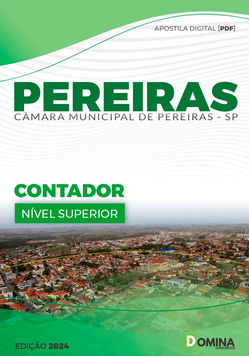 Apostila Câmara Pereiras SP 2024 Contador