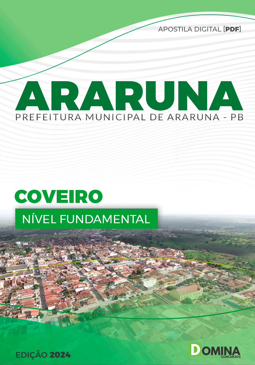 Apostila Coveiro Araruna PB 2024
