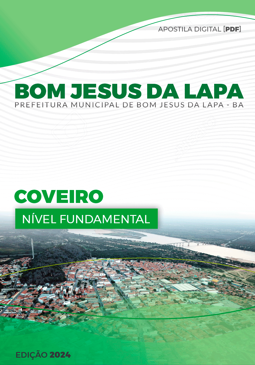 Apostila Coveiro Bom Jesus da Lapa BA 2024