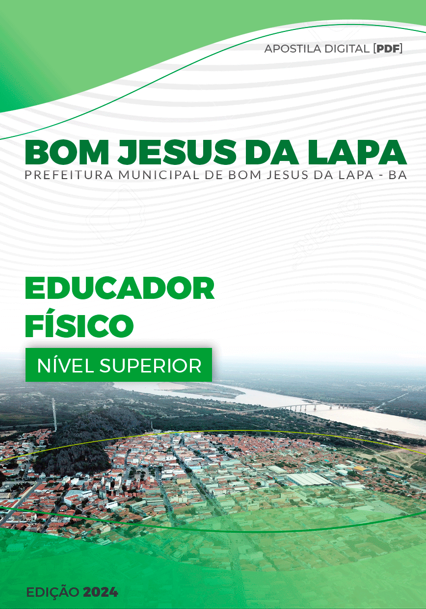 Apostila Educador Físico Bom Jesus da Lapa BA 2024
