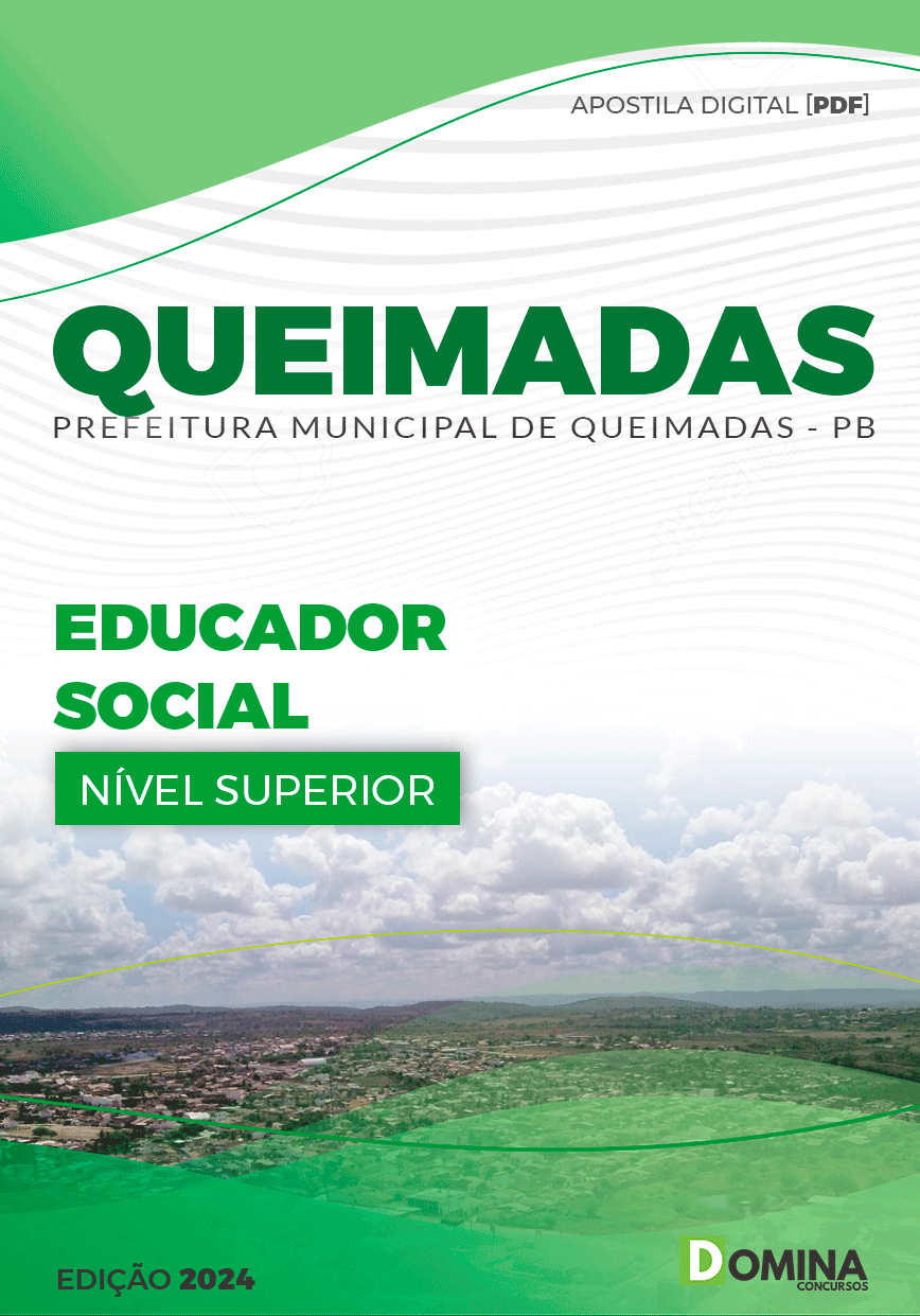 Apostila Queimadas PB 2024 Educador Social