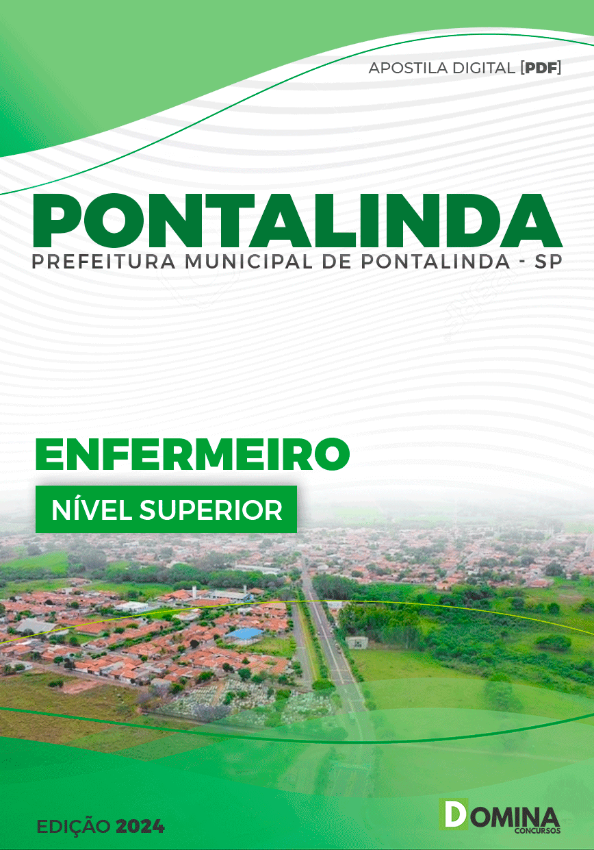 Apostila Enfermeiro Pontalinda SP 2024