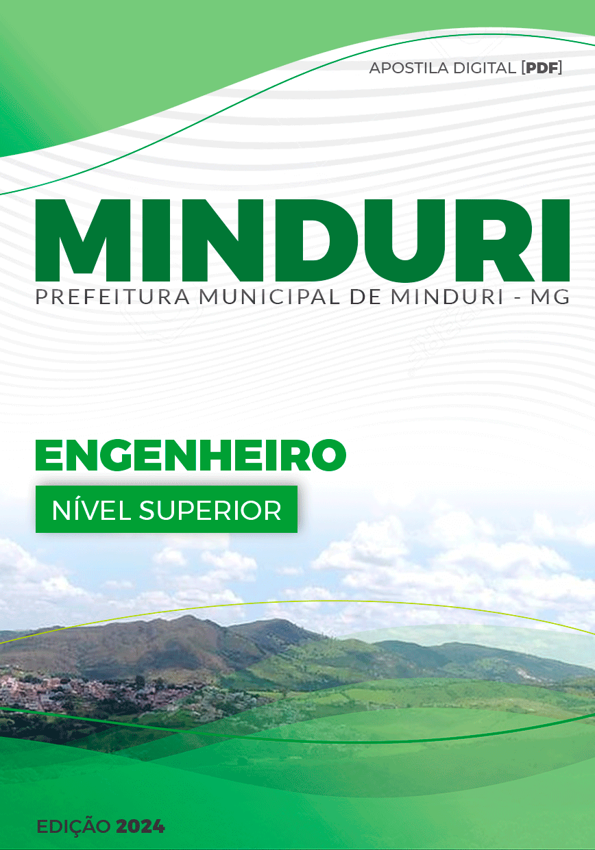 Apostila Minduri MG 2024 Engenheiro