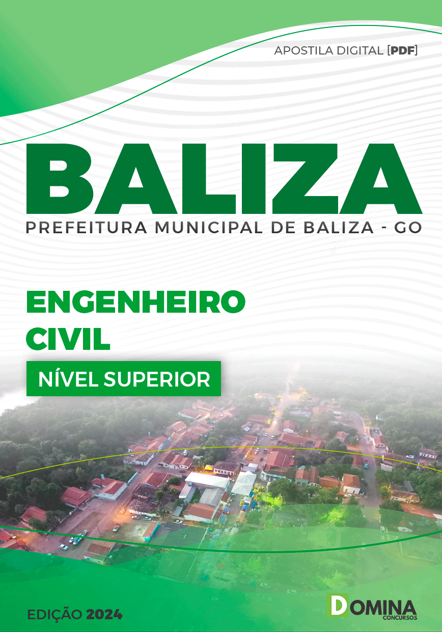 Apostila Engenheiro Civil Baliza GO 2024