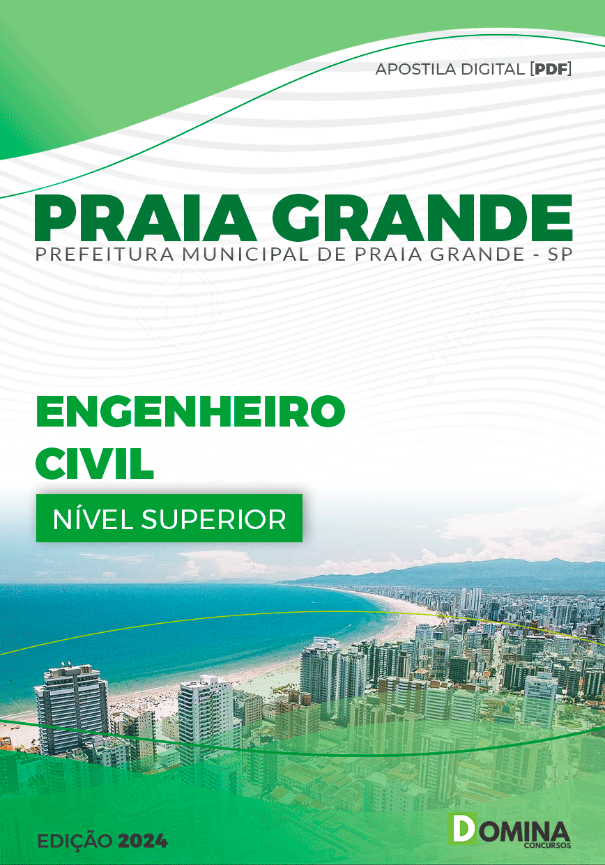 Apostila Engenheiro Civil Praia Grande SP 2024
