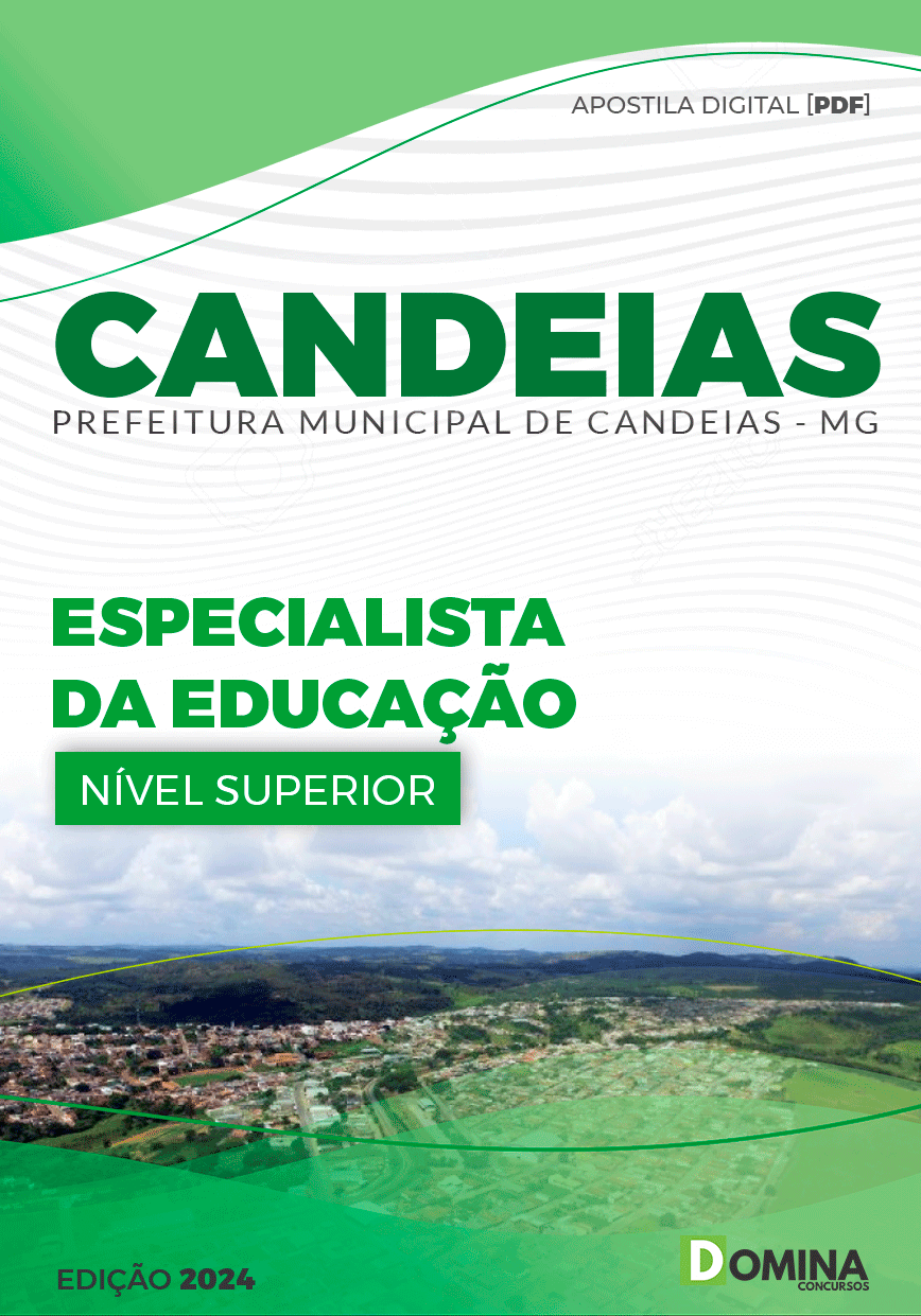 Apostila Especialista da Educação Candeias MG 2024