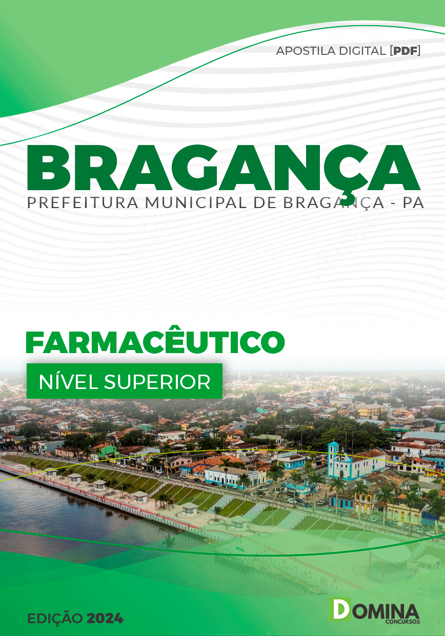 Apostila Prefeitura Bragança PA 2024 Farmacêutico