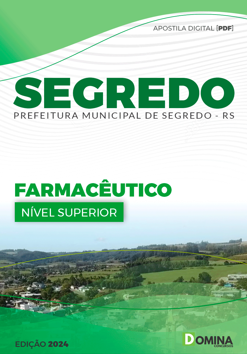 Apostila Segredo RS 2024 Farmacêutico