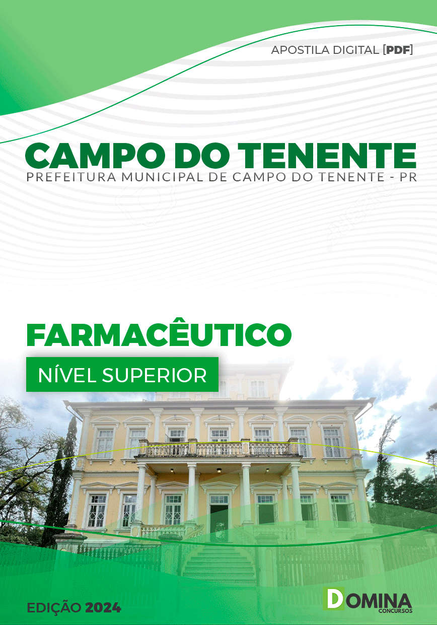 Apostila Farmacêutico Campo Tenente PR 2024