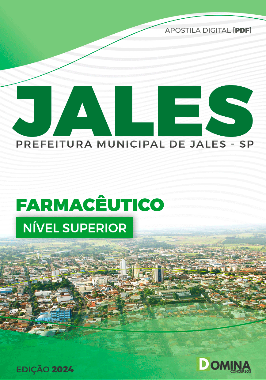 Apostila Jales SP 2024 Farmacêutico