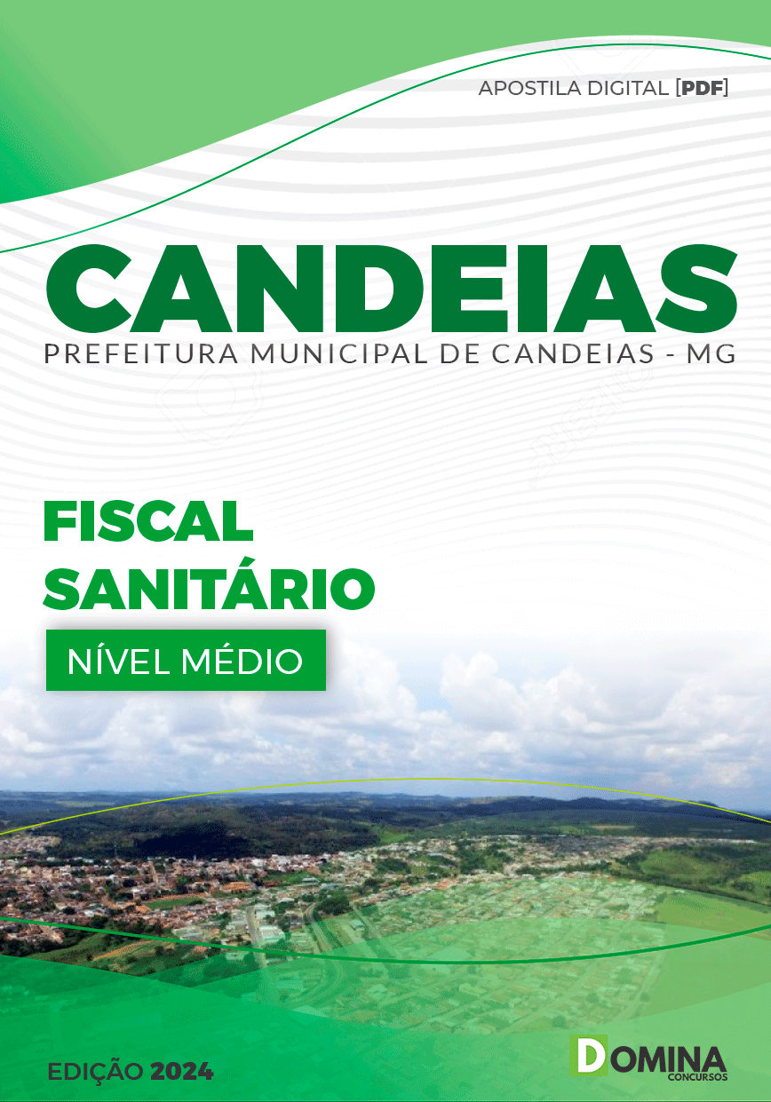 Apostila Fiscal Sanitário Candeias MG 2024