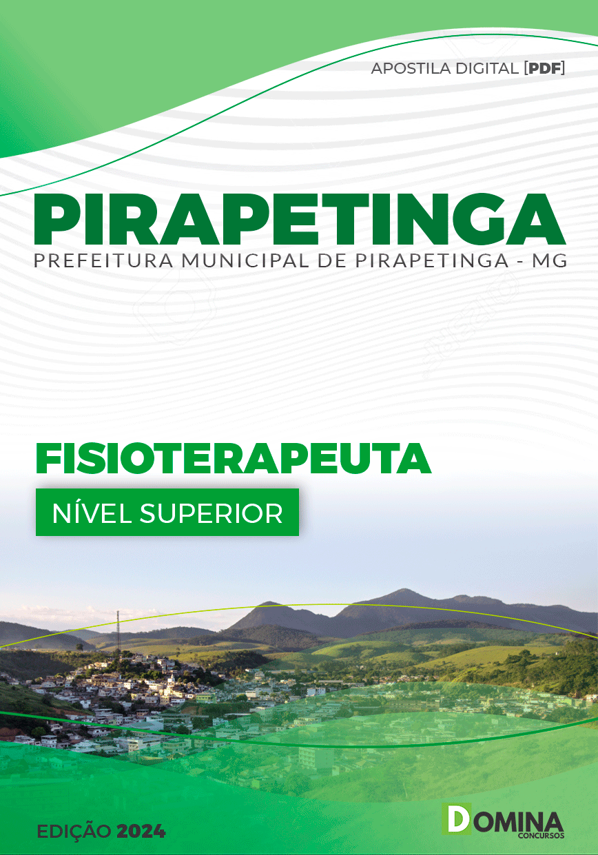 Apostila Pirapetinga MG 2024 Fisioterapeuta