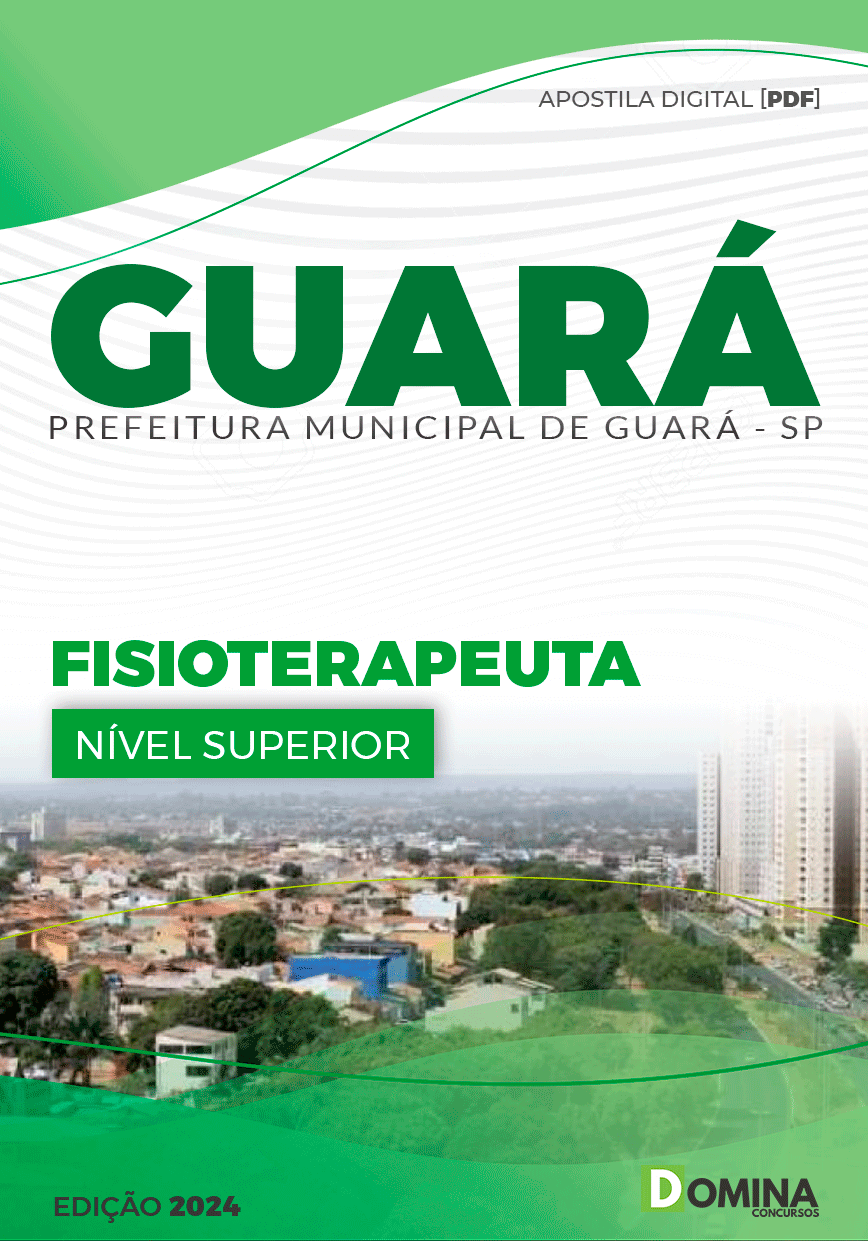Apostila Guará SP 2024 Fisioterapeuta