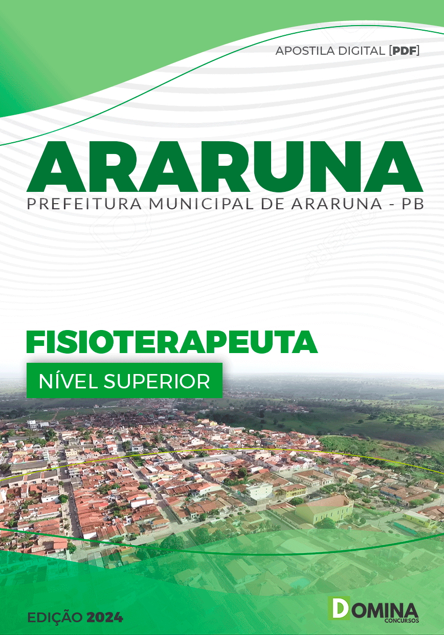 Apostila Fisioterapeuta Araruna PB 2024
