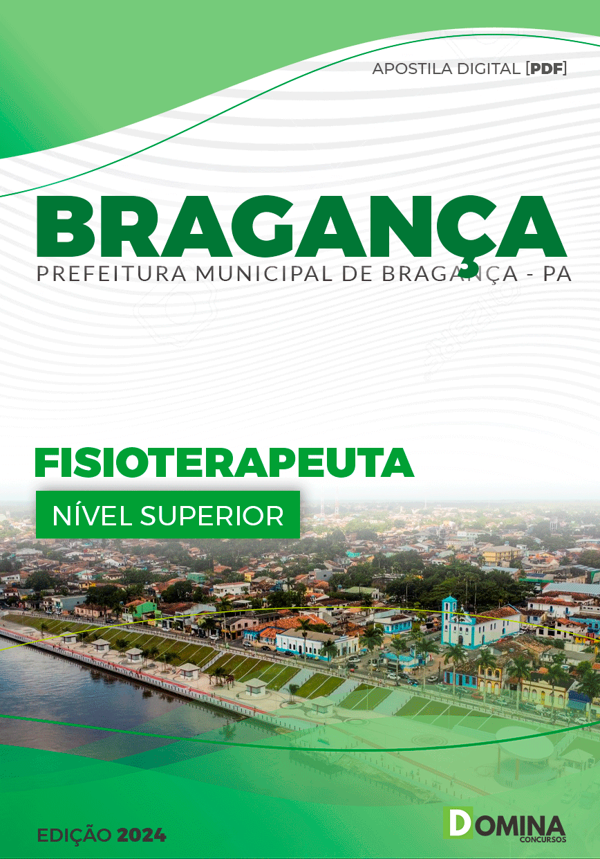 Apostila Prefeitura Bragança PA 2024 Fisioterapeuta