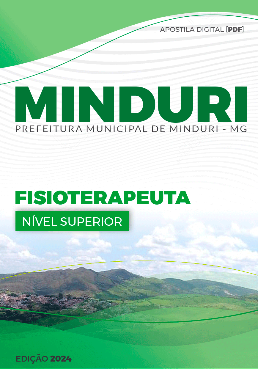 Apostila Minduri MG 2024 Fisioterapeuta