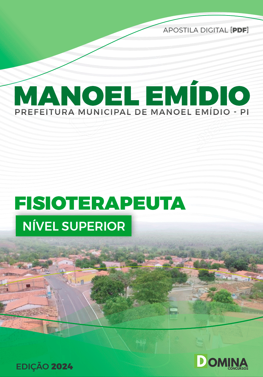 Apostila Manoel Emídio PI 2024 Fisioterapeuta
