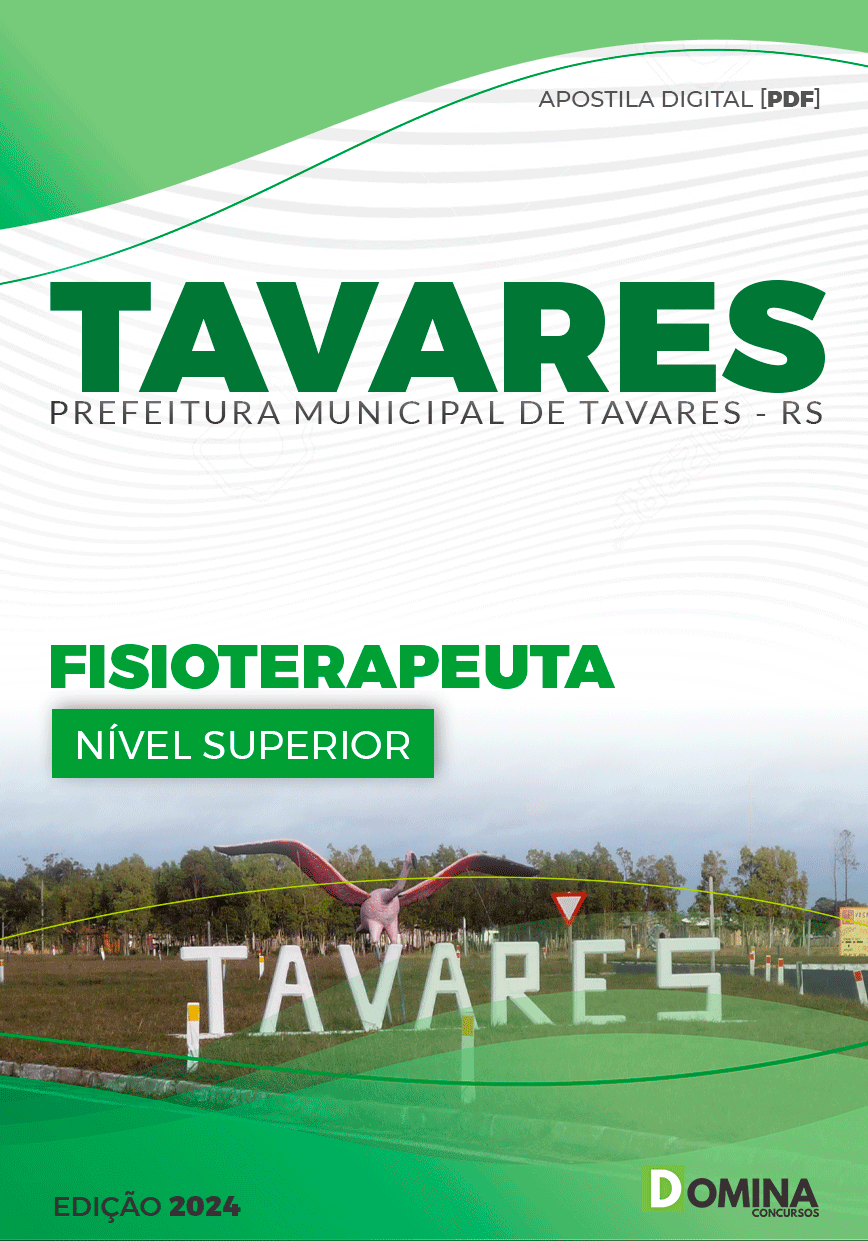 Apostila Prefeitura Tavares RS 2024 Fisioterapeuta