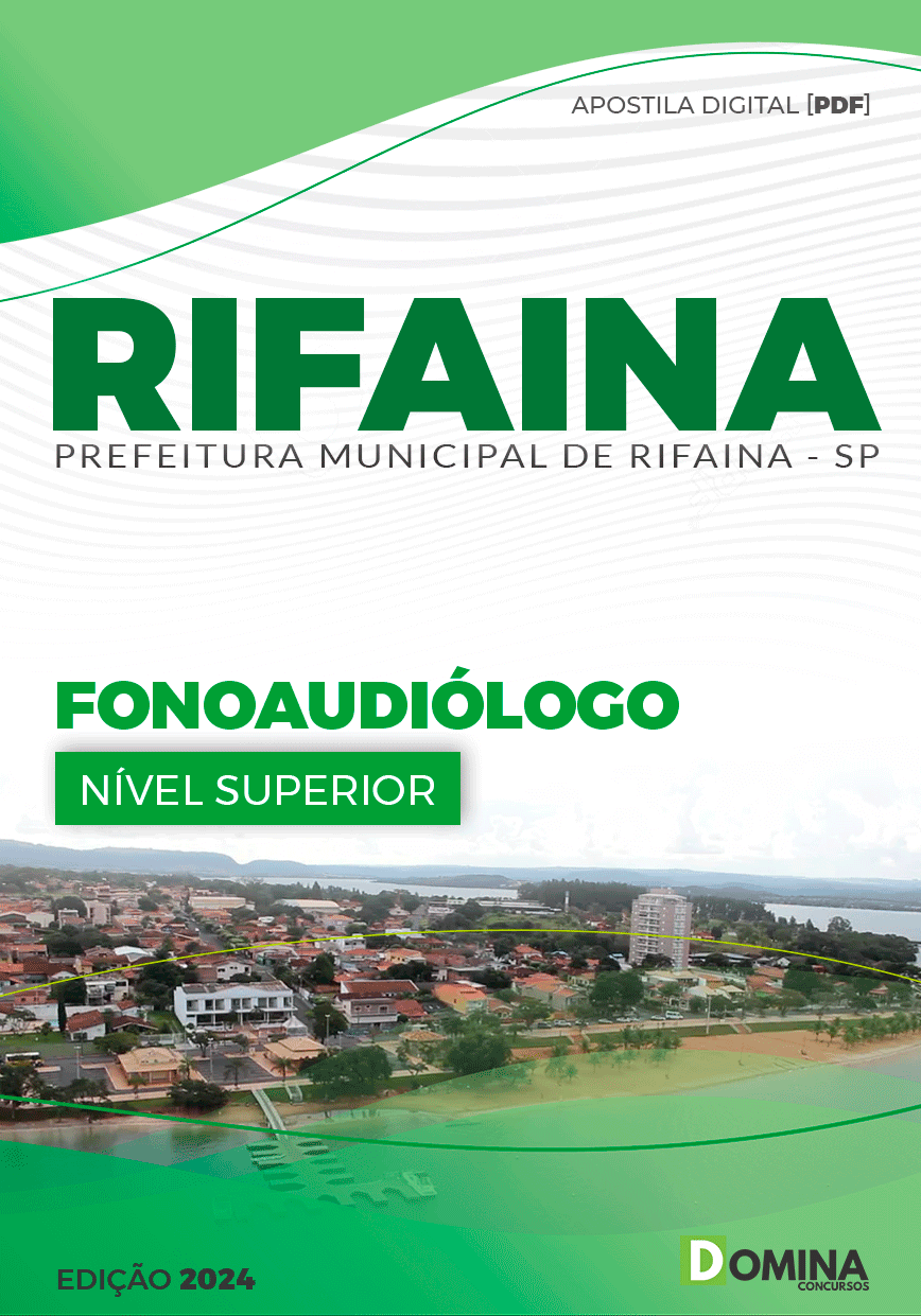 Apostila Rifaina SP 2024 Fonoaudiólogo