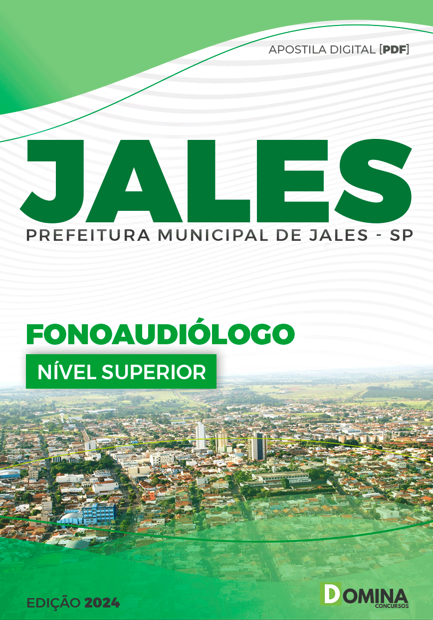 Apostila Jales SP 2024 Fonoaudiólogo