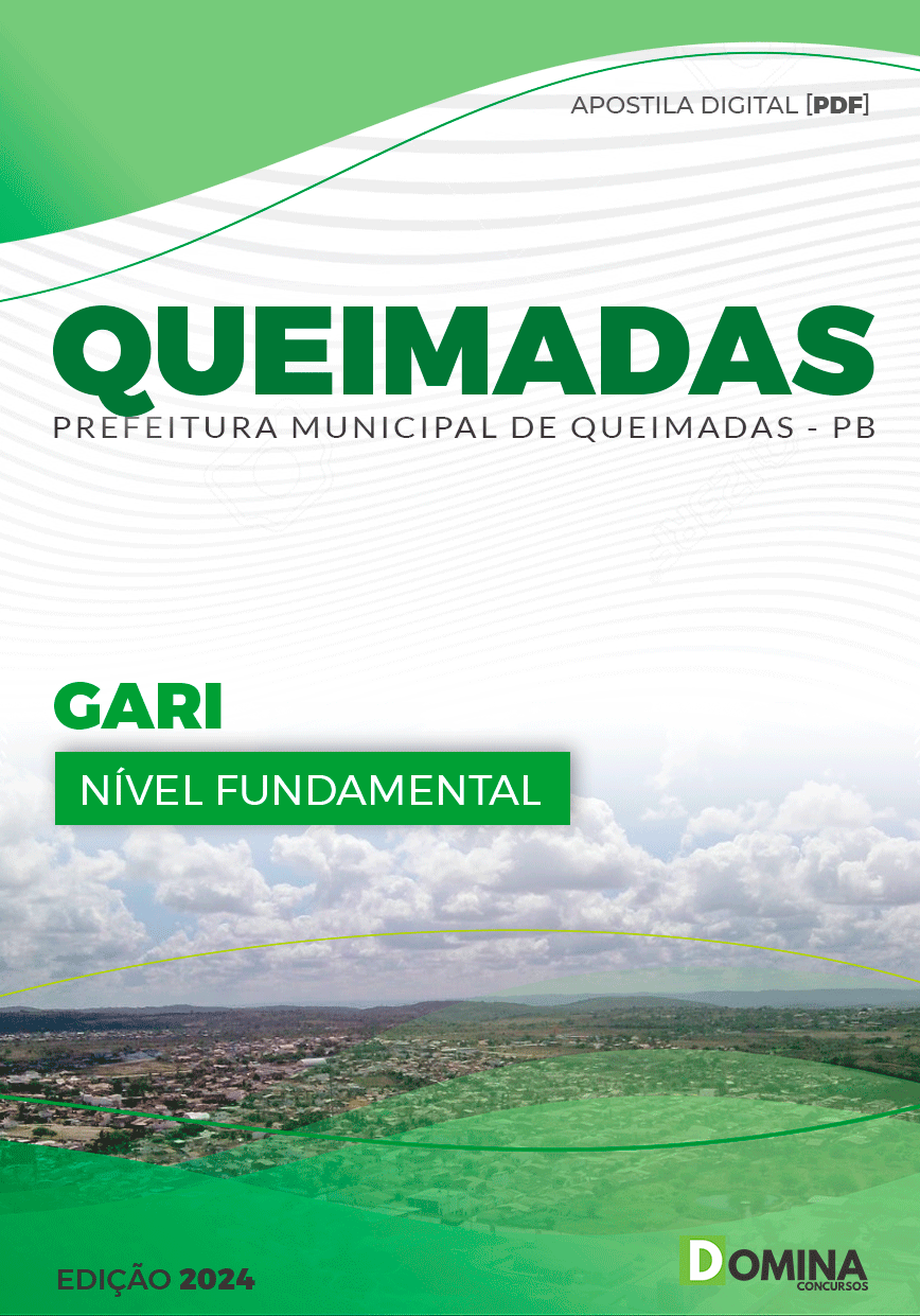 Apostila Queimadas PB 2024 Gari