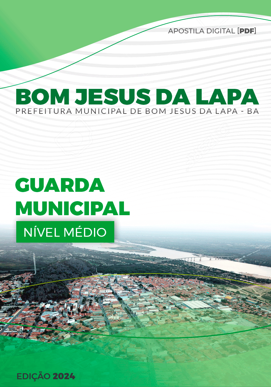 Apostila Guarda Municipal Bom Jesus da Lapa BA 2024