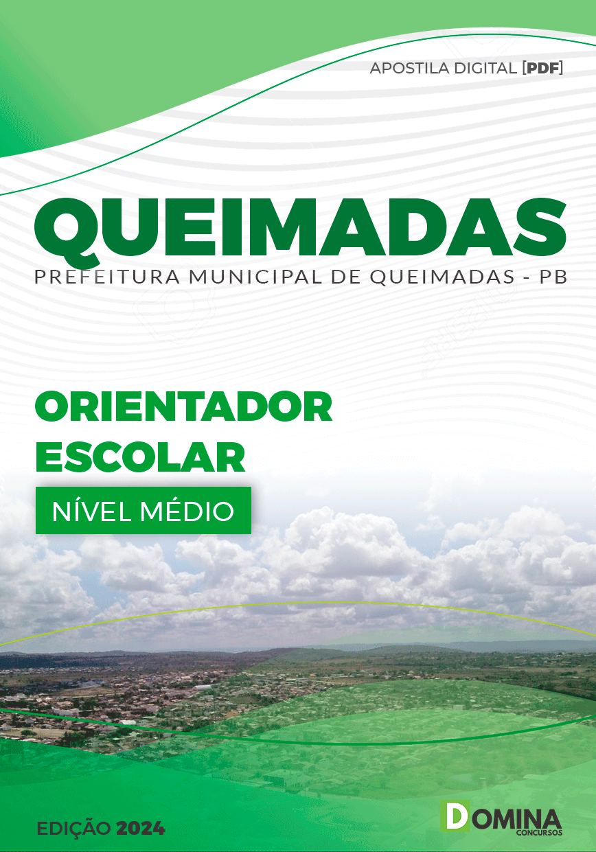Apostila Queimadas PB 2024 Orientador Escolar